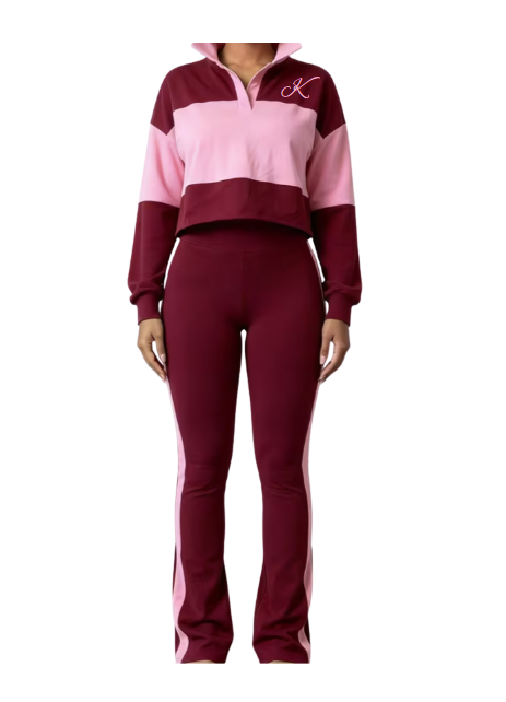 Wide Bottom Top 2pc Sets